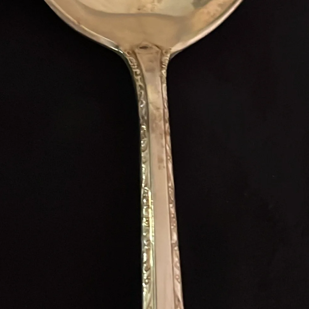 2 Towle Sterling Silver round spoons Candlelight pat 1934